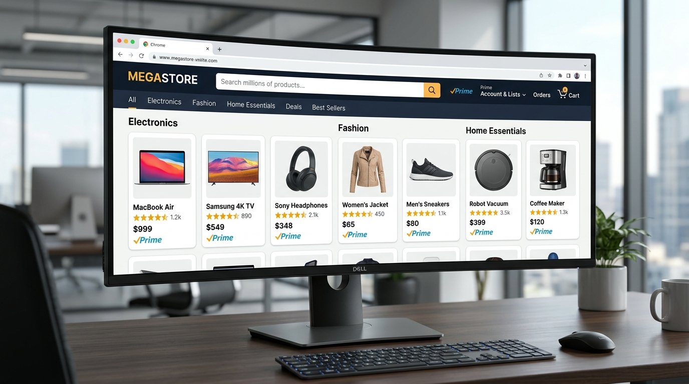 Amazon Prime Grid Storefront Theme