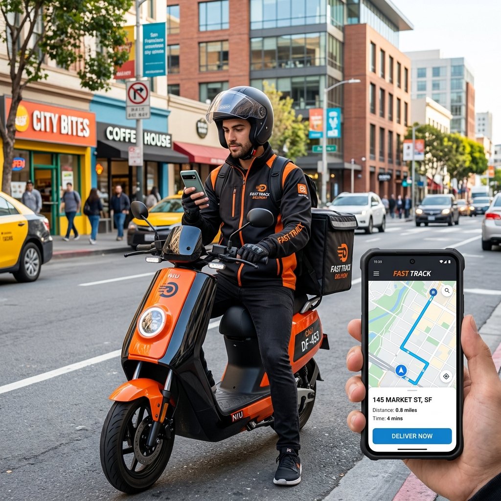 Hyperlocal Delivery Rider